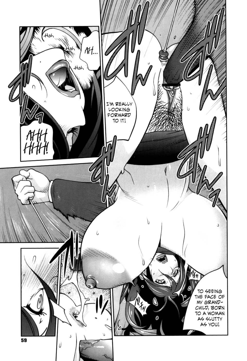 Hentai Manga Comic-Doukoku no Taiyou Koukotsu no Tsuki-Chapter 3-15